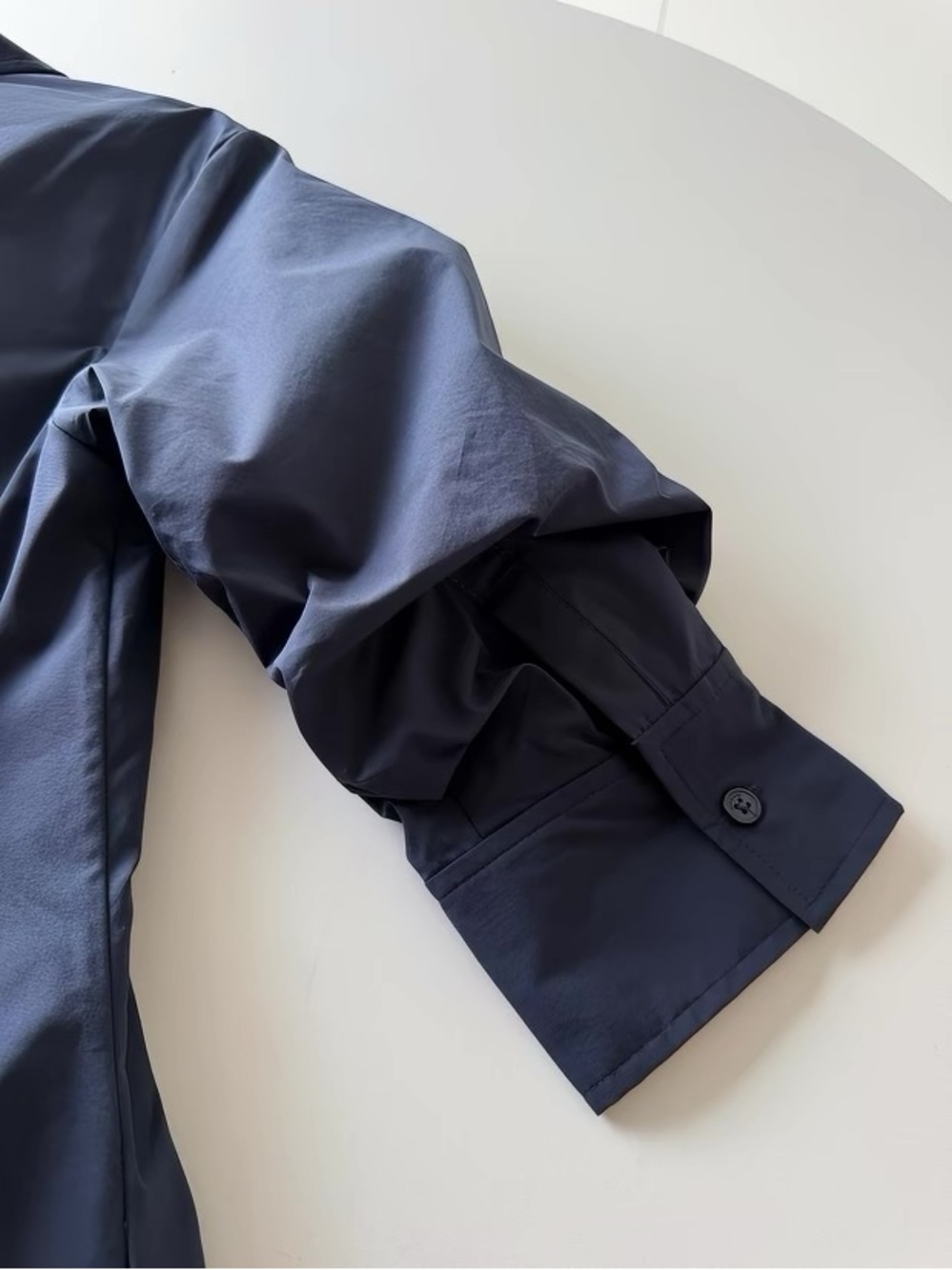 BEST Simkhai The Jazz Midi Dress Midnight Navy Blue Pleated Cotton S/M/L - Picture 9 of 13